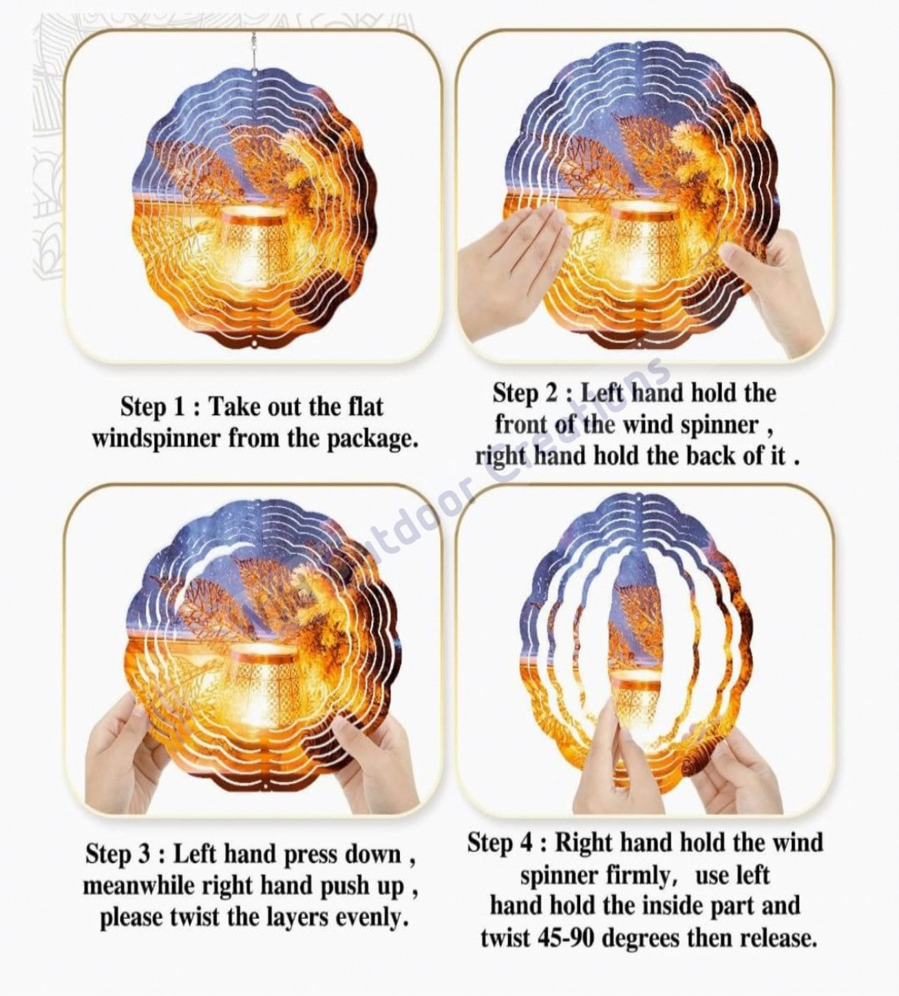 3D Wind Spinner for Chicken Lovers - Crazy Chicken Lady Gift