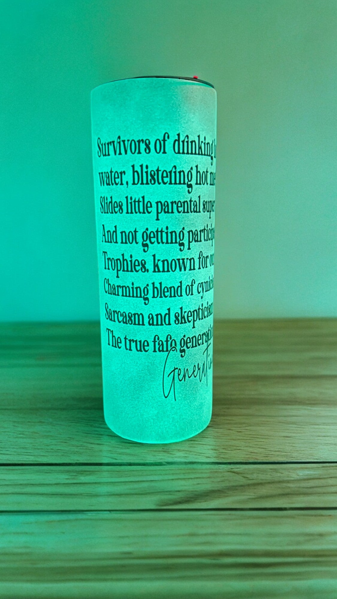 Gen X Travel Mug - Stylish Tumbler for Generation X Enthusiasts
