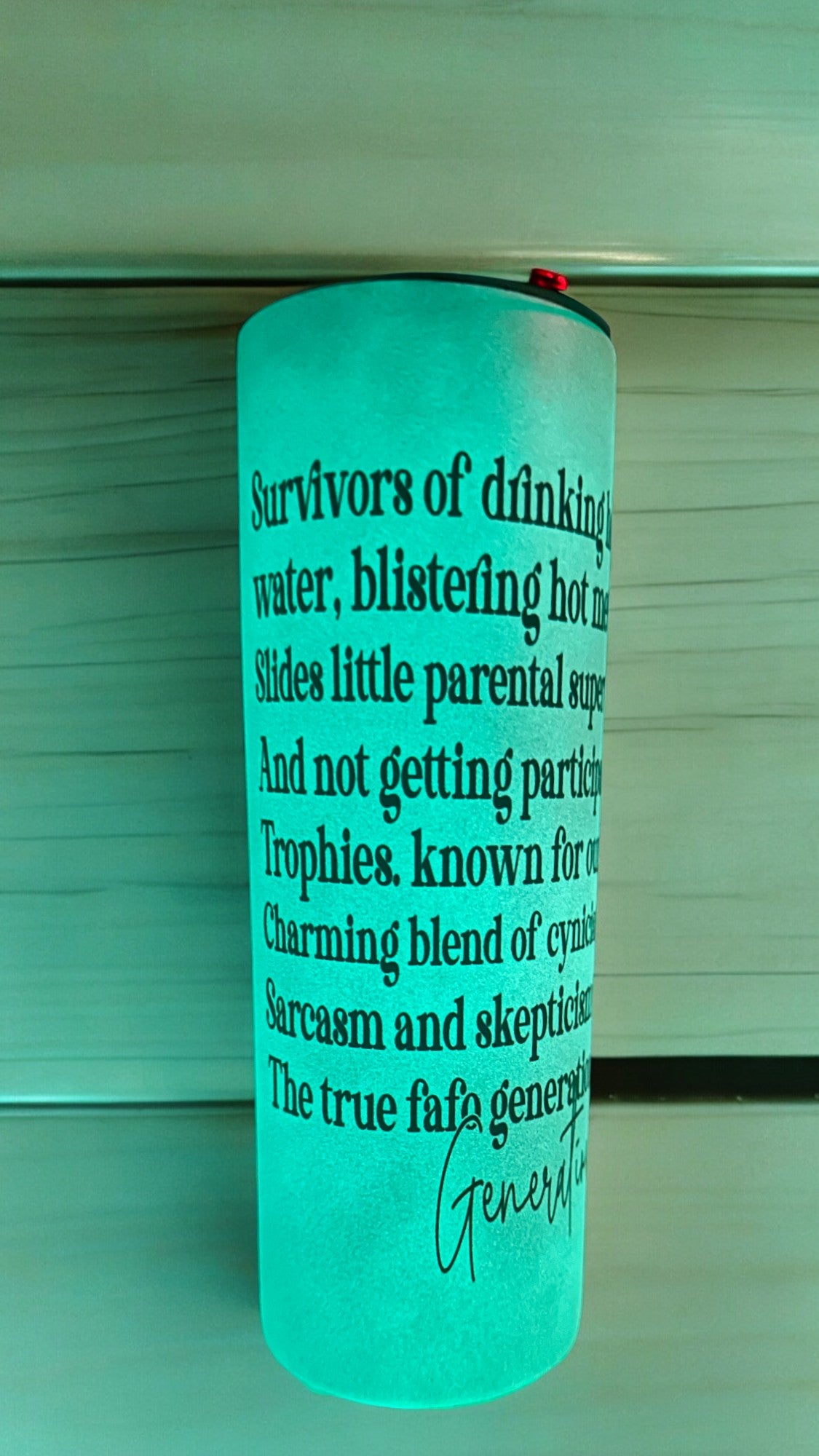 Gen X Travel Mug - Stylish Tumbler for Generation X Enthusiasts