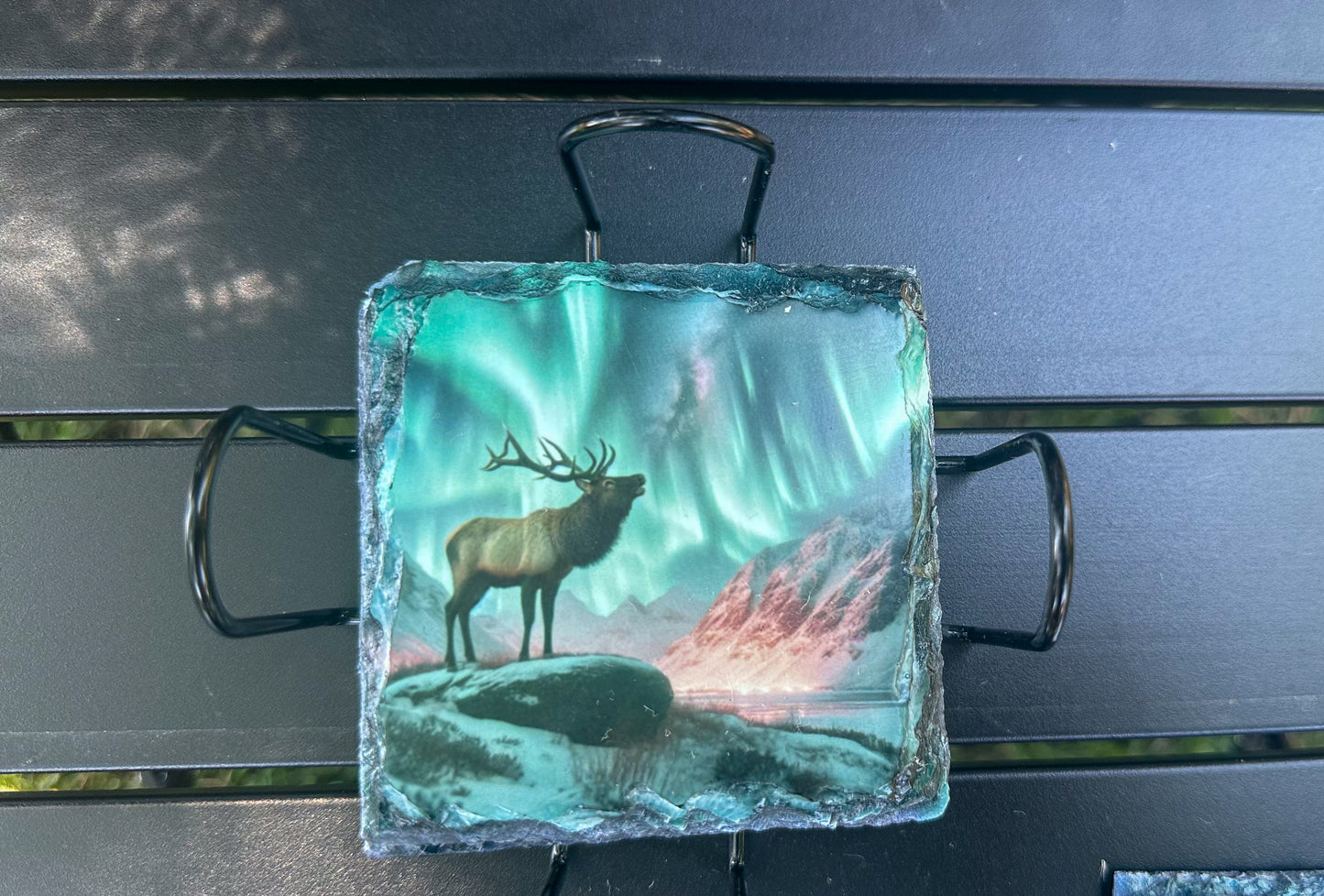 Moose Slate Coaster Set of 4 Ideal Gift for Moose Enthusiasts