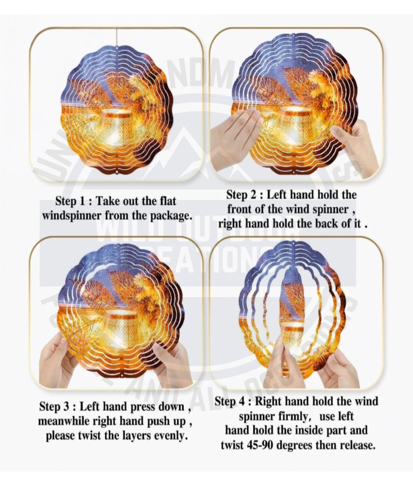 Mother Mary Aluminum Wind Spinner - UV-Protected Garden Decor for Outdoor Spaces