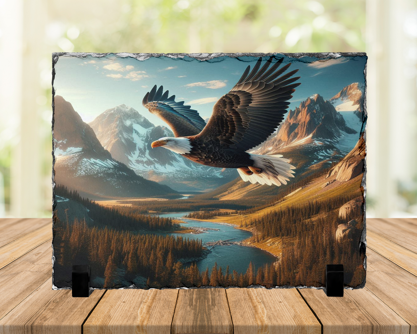 Eagle Mountain Photo Slate Nature-Inspired Home Decor