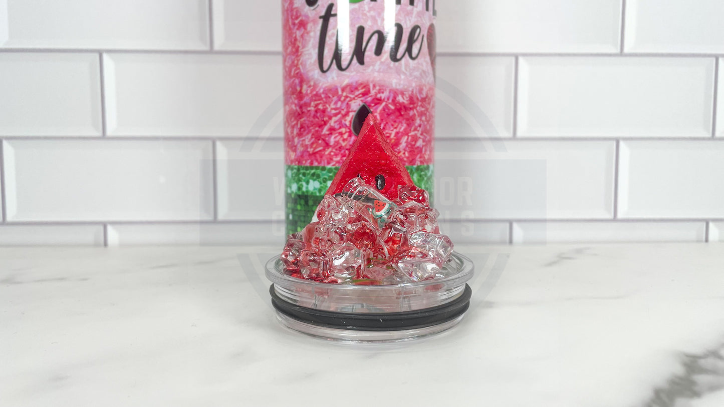 Watermelon 20oz Skinny Tumbler Cup with 3D Lid - Stylish and Functional Drinkware