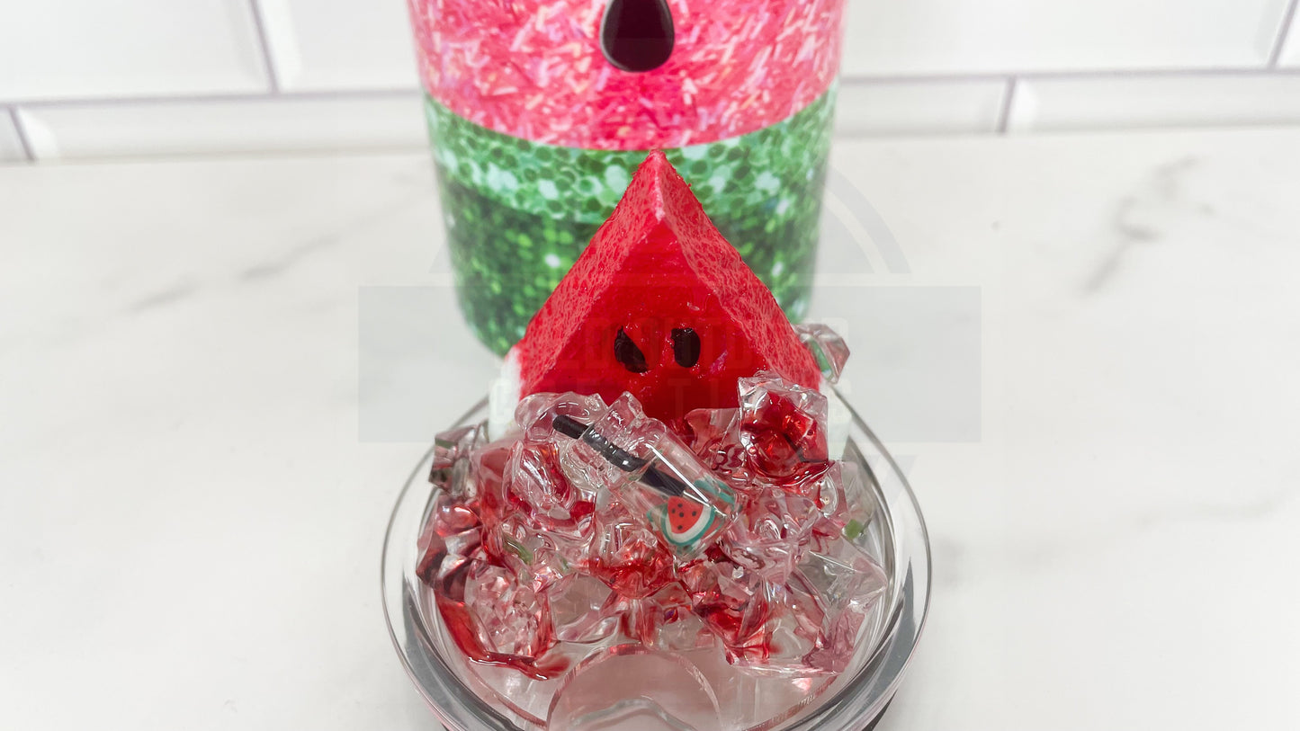 Watermelon 20oz Skinny Tumbler Cup with 3D Lid - Stylish and Functional Drinkware