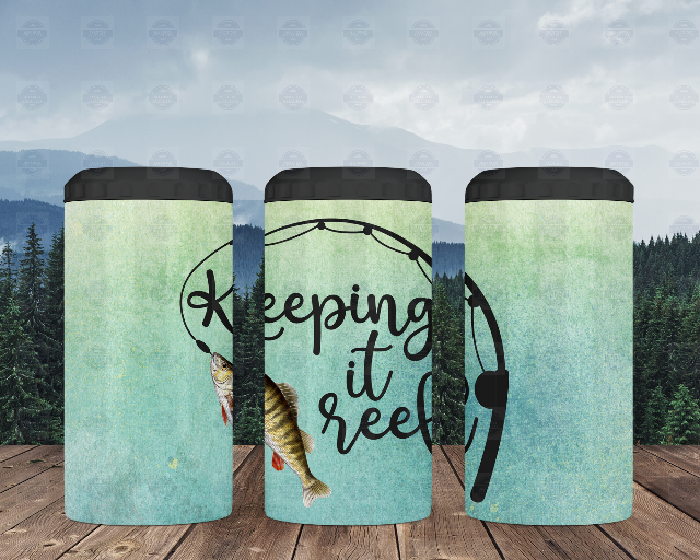 4-in-1 Insulated Can Cooler for Outdoor Adventures - Portable Versatile Design