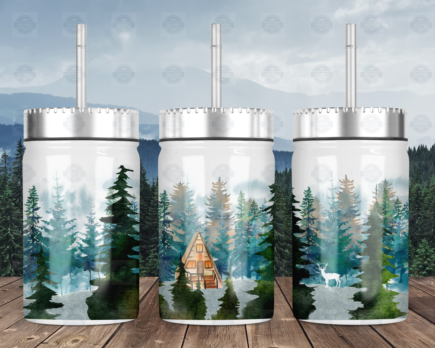 Rustic 17oz Mason Jar with Straw Lid - Ideal for Outdoor Drinks Picnics