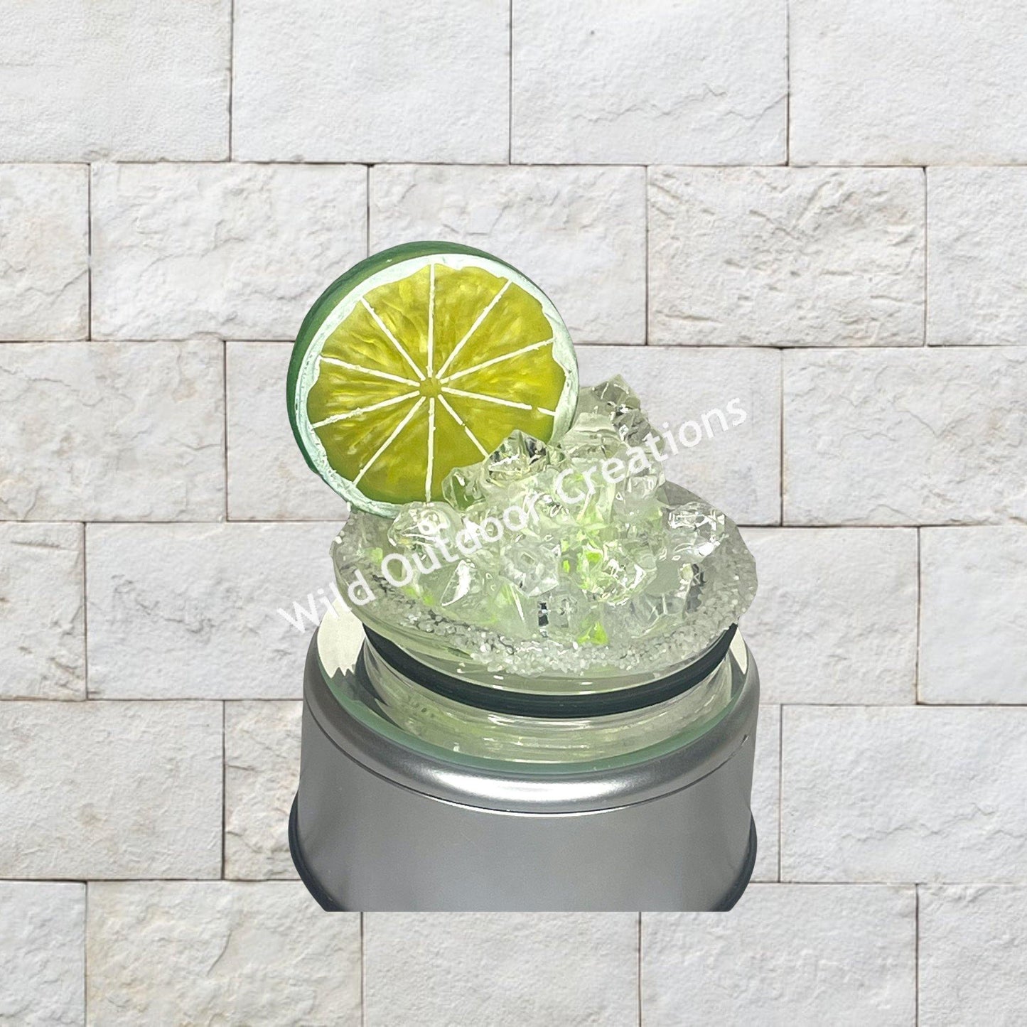 When Life Gives You Limes Make Margaritas, Margaritas Tumbler Cup, Water Bottle With Lid and Straw, 3D Lid Tumbler, Stocking Stuffer For Her - Wild Outdoor Creations