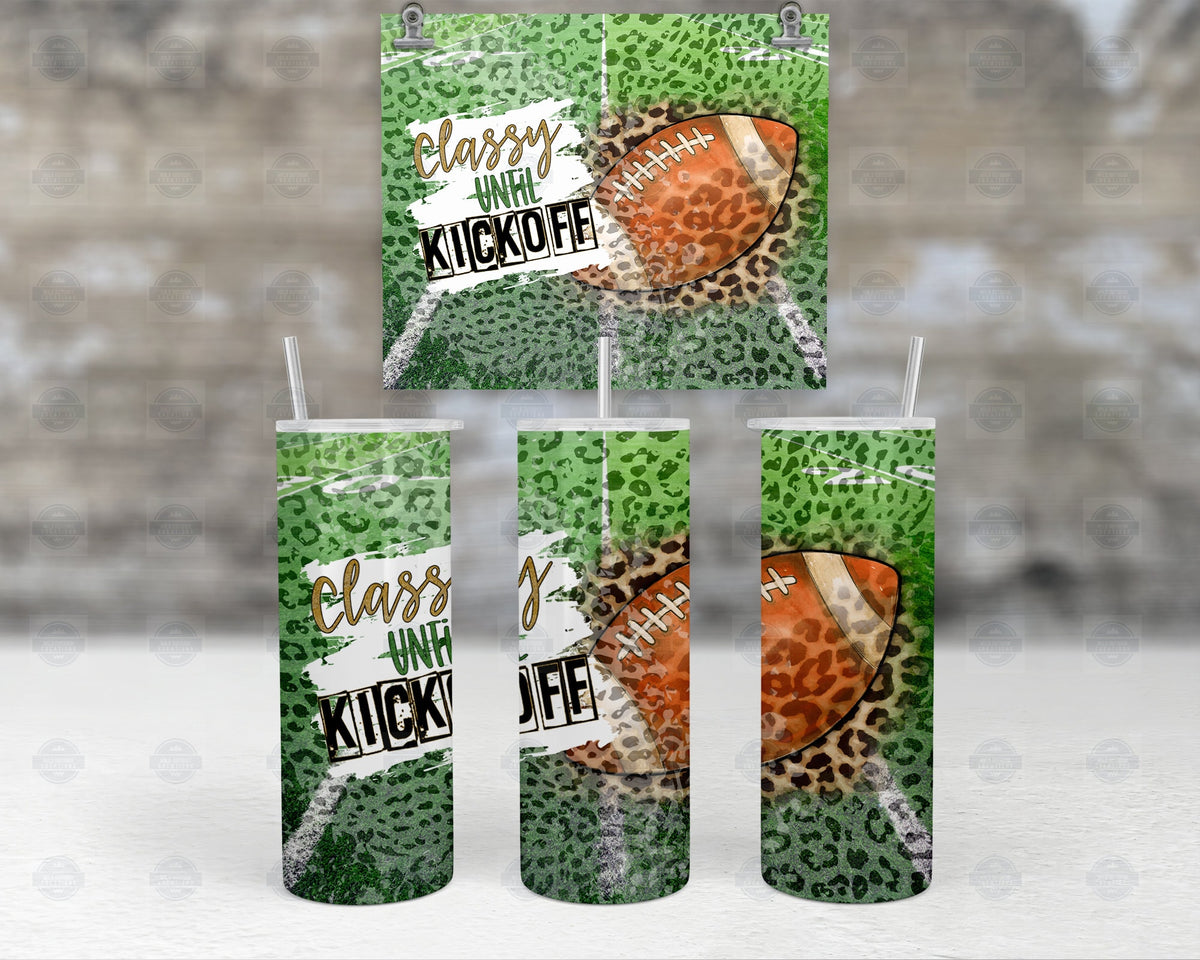 Stainless Steel Tumbler, 20 Oz Leopard Print, Clear Lid, Reusable Straw