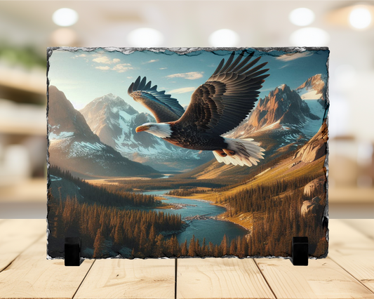 Eagle  Mountain Photo Slate  Nature-Inspired Home Decor